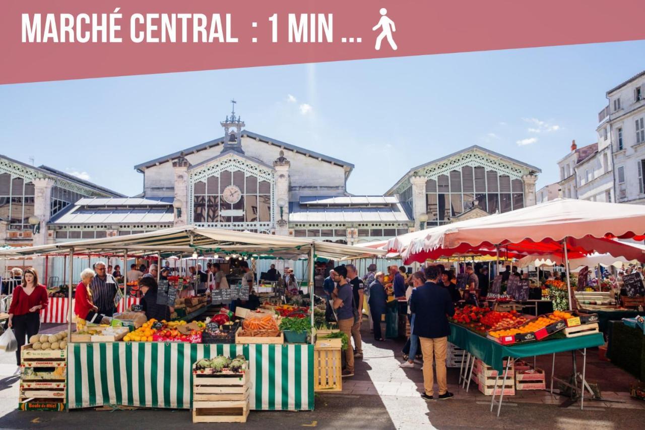 Ღ Marche Central • Au Coeur De Ville & Spacieux La Rochelle (Charente-Maritime) Exterior foto